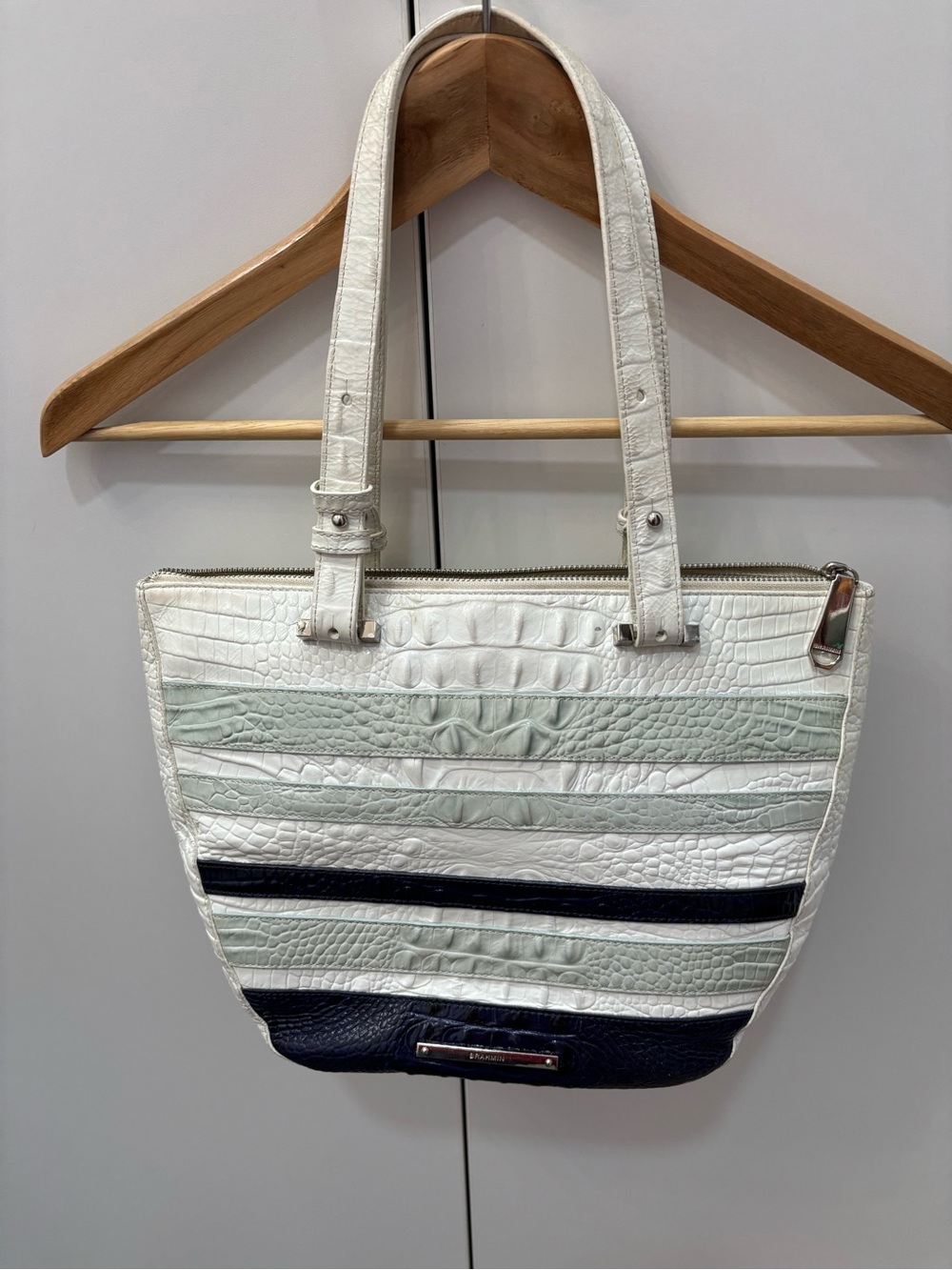 Brahmin Sea Glass Vineyard Purse